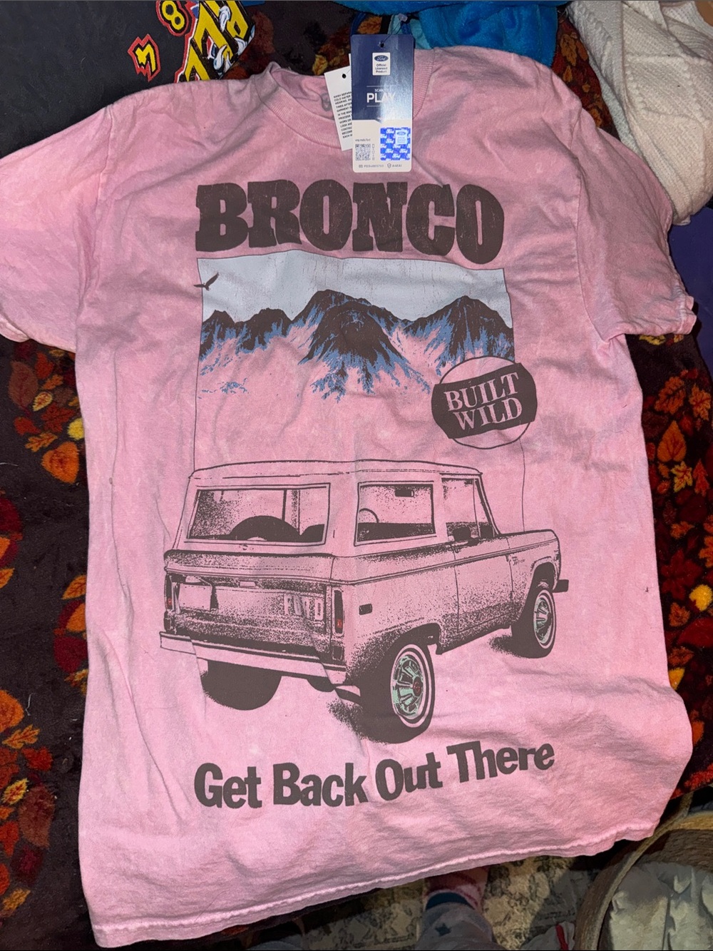 Ford bronco t shirt retro style shirt , brand new with tags , very unique shirt